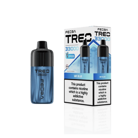 Feoba Treo 33000 Prefilled Pod Kit Mr Blue