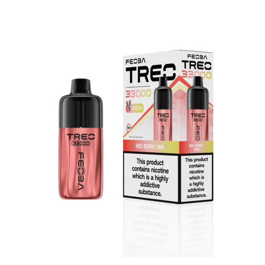 Feoba Treo 33000 Prefilled Pod Red Berry Lime