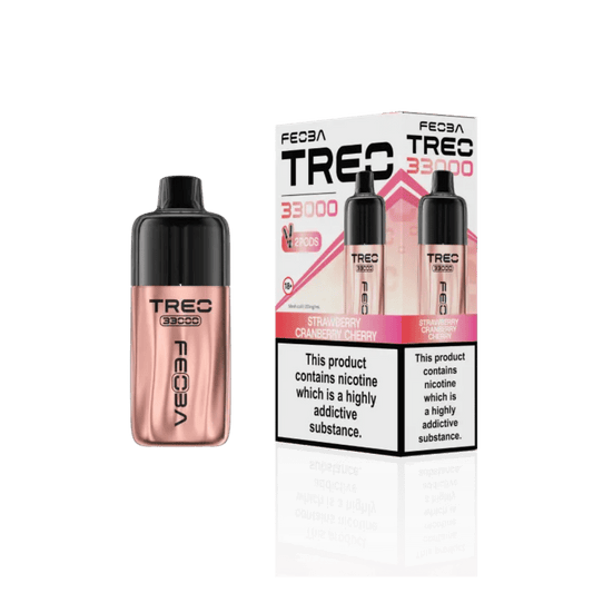 Feoba Treo 33000 Prefilled Pod Kit Strawberry Cranberry Cherry