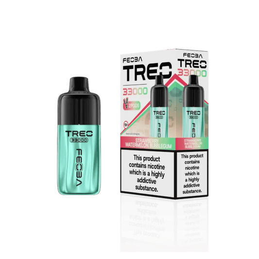 Feoba Treo 33000 Prefilled Pod Kit Strawberry Watermelon Bubblegum