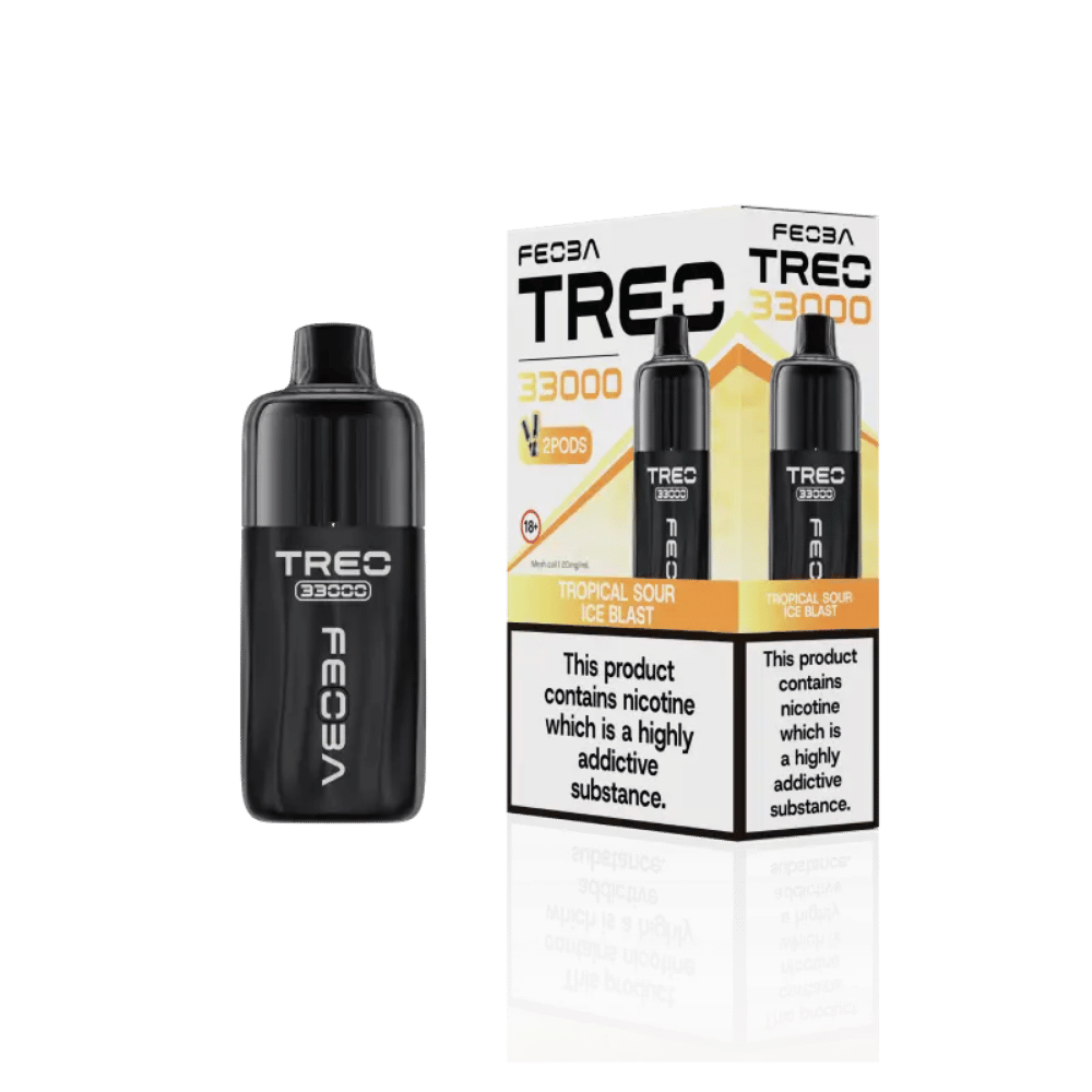Feoba Treo 33000 Prefilled Pod Kit Tropical Sour Ice Blast