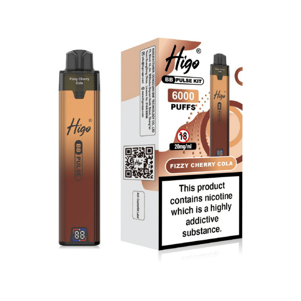 Higo BB Pulse 6000 Prefilled Pod Kit Fizzy Cherry Cola