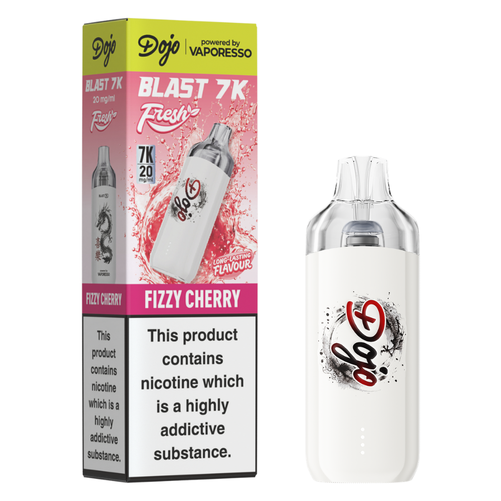 Fizzy Cherry Vaporesso Dojo Blast 7K Prefilled Pod Kit