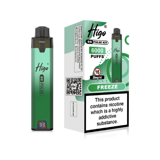 Higo BB Pulse 6000 Prefilled Pod Kit Freeze