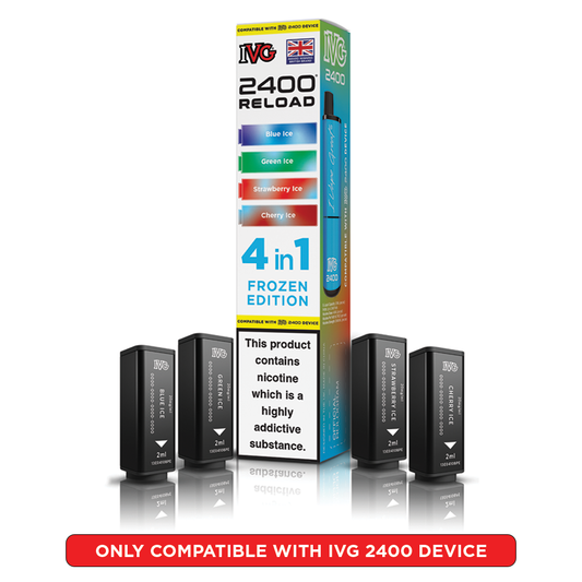 IVG 2400 Reload 4 in 1 Prefilled Pods Frozen Edition