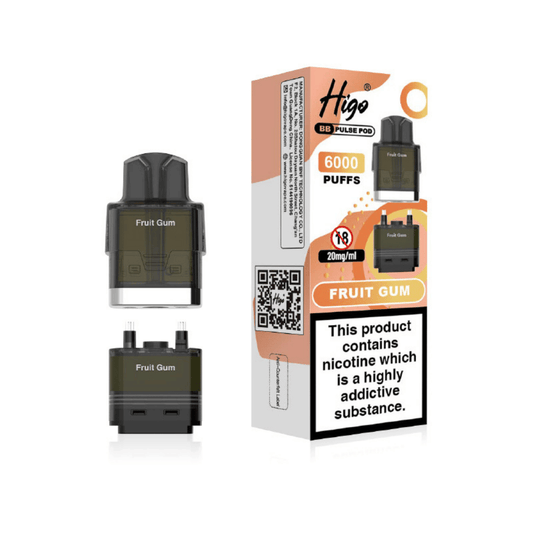 Higo BB Pulse 6000 Prefilled Pod Fruit Gum