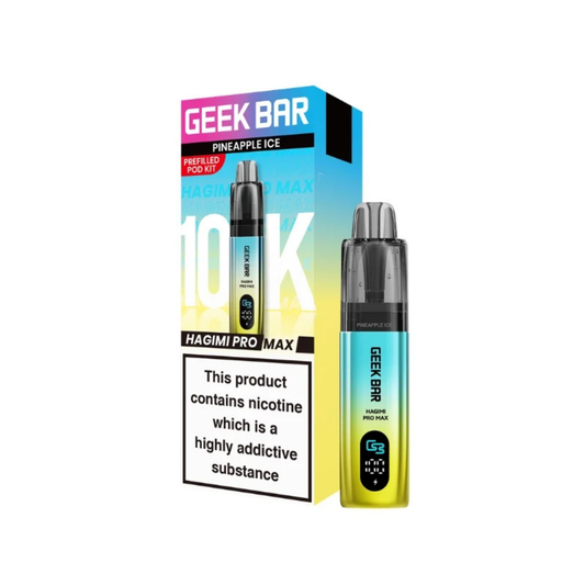 Geek Bar Hagimi Pro Max 10K Prefilled Pod Kit Pineapple Ice