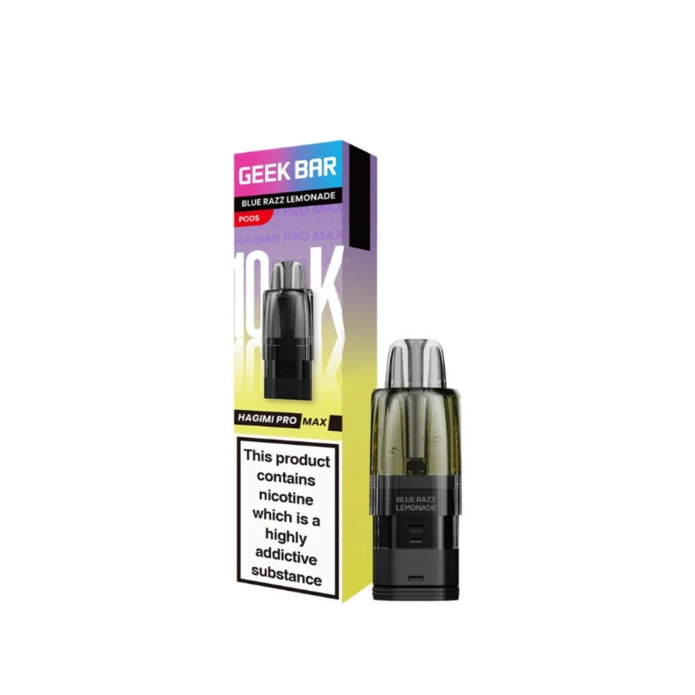 Geek Bar Hagimi Pro Max 10K Refill Pod Blue Razz Lemonade
