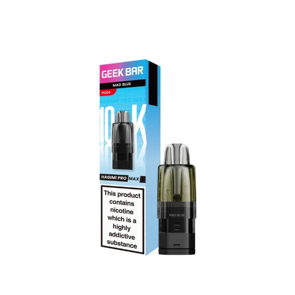 Geek Bar Hagimi Pro Max 10K Refill Pod Mad Blue