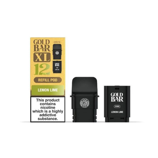 Gold Bar XL Prefilled Replacement Pod Lemon Lime