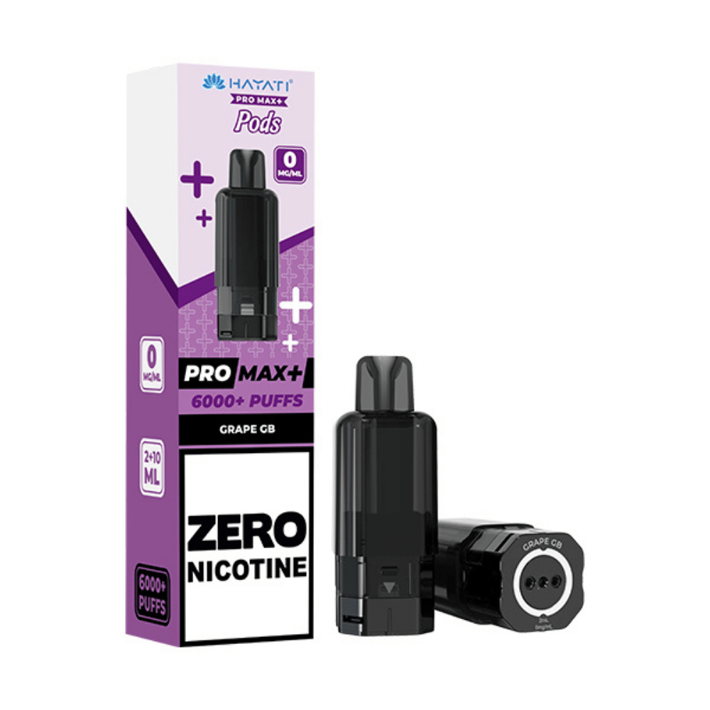 Grape GB Hayati Pro Max Plus 6000 Prefilled Pod Zero Nicotine