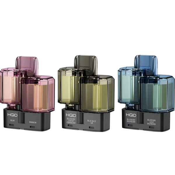 HQD Glow Air 35K Prefilled Pod | 15 Flavours | Only  6.99