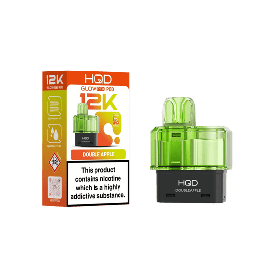 HQD Glow Pro 12K Refill Pod Double Apple