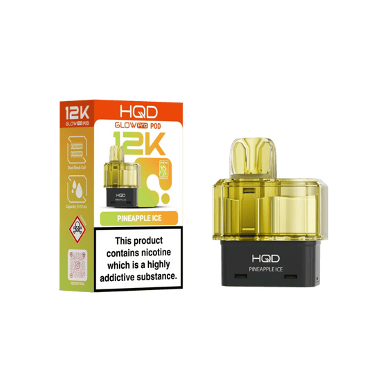 HQD Glow Pro 12K Refill Pod Pineapple Ice