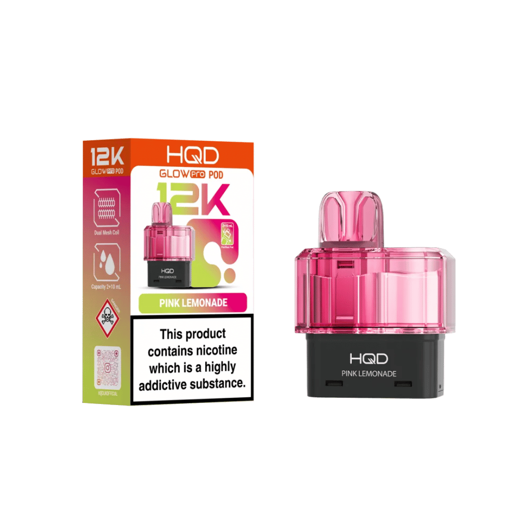 HQD Glow Pro 12K Refill Pod Pink Lemonade
