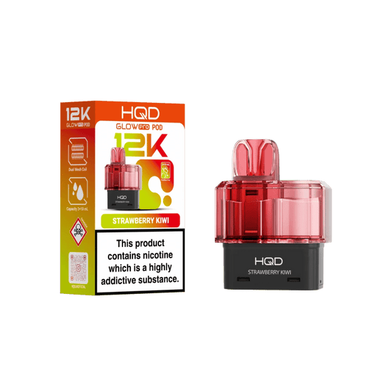 HQD Glow Pro 12K Refill Pod Strawberry Kiwi