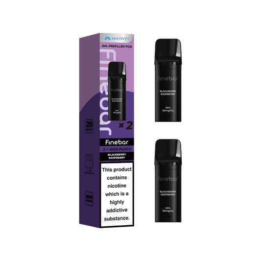 Hayati Finebar Prefilled Pods Blackberry Raspberry