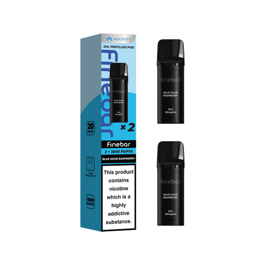 Hayati Finebar Prefilled Pods Blue Sour Raspberry