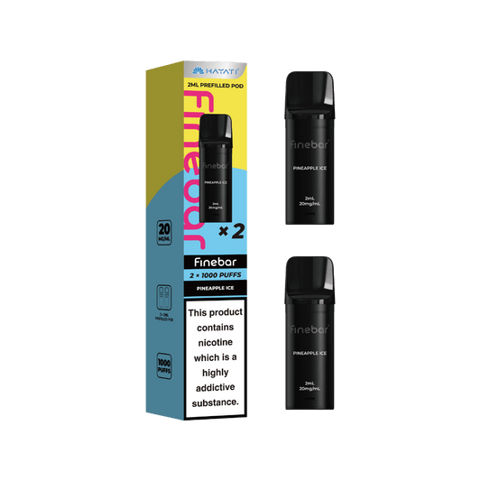 Hayati Finebar Prefilled Pods Pineapple Ice