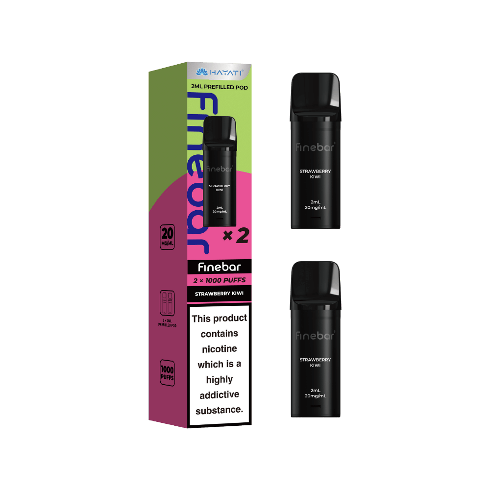 Hayati Finebar Prefilled Pods Strawberry Kiwi