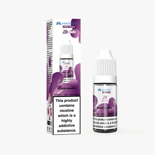 Hayati Pro Max Black Mamba Nic Salt E Liquid
