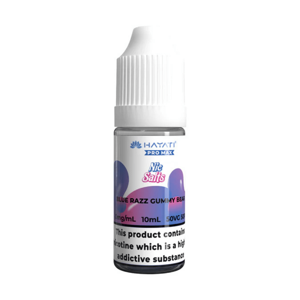 Hayati Pro Max Nic Salt E-Liquid Blue Razz Gummy Bear