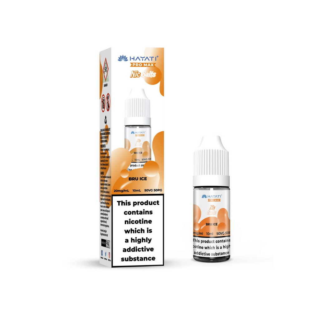 Hayati Pro Max Nic Salt E-Liquid Bru Ice