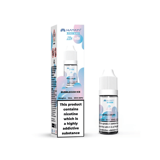 Hayati Pro Max Nic Salt E-Liquid Bubblegum Ice