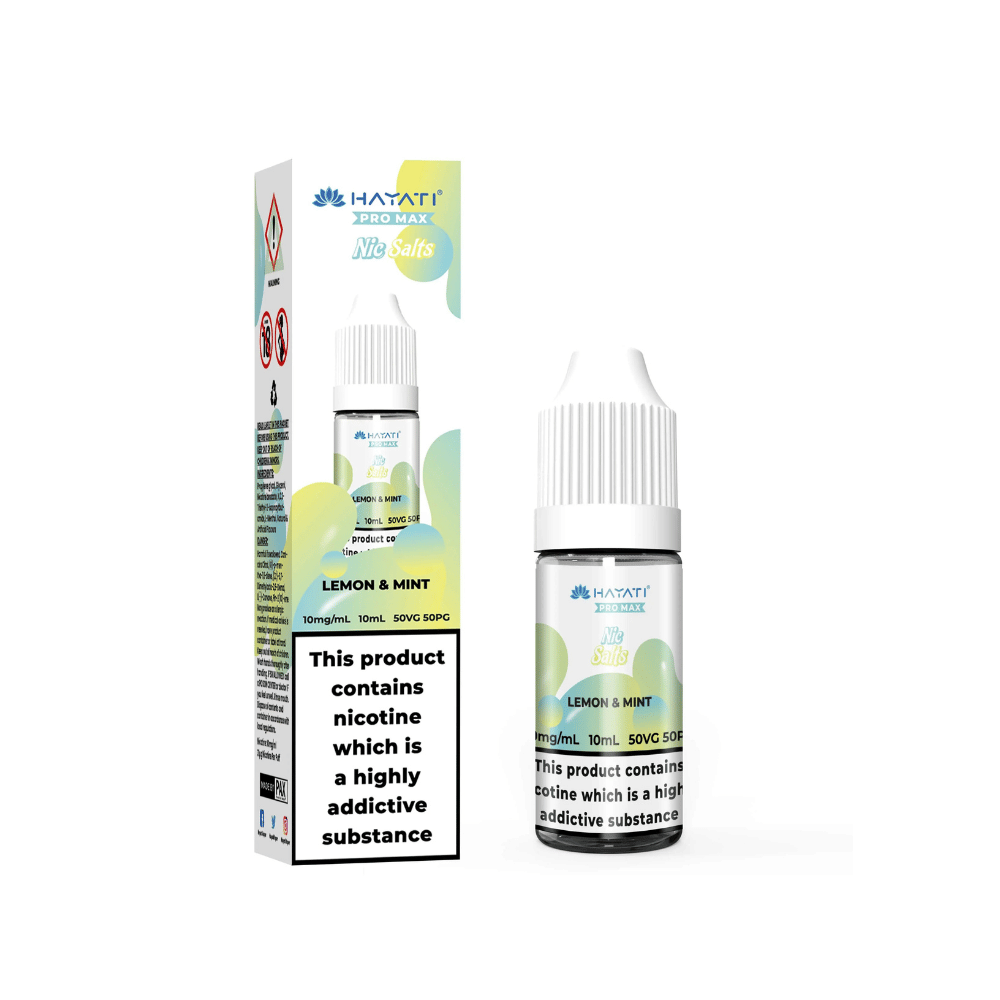 Hayati Pro Max Nic Salt E-Liquid Lemon Mint