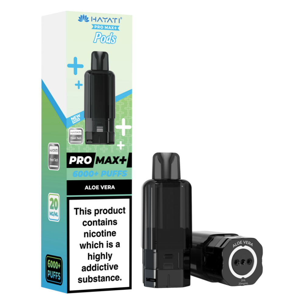 Hayati Pro Max Plus 6000 Prefilled Pod Aloe Vera