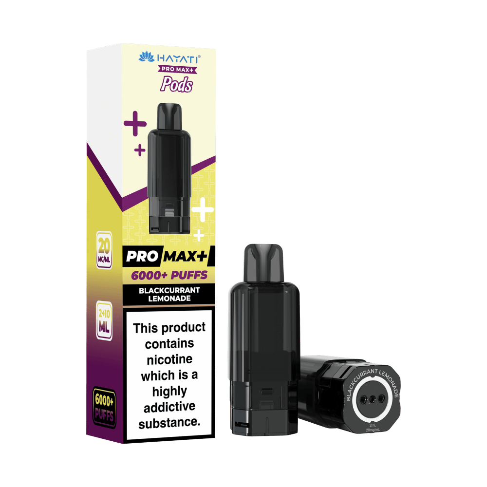 Hayati Pro Max Plus 6000 Prefilled Pod Blackcurrant Lemonade