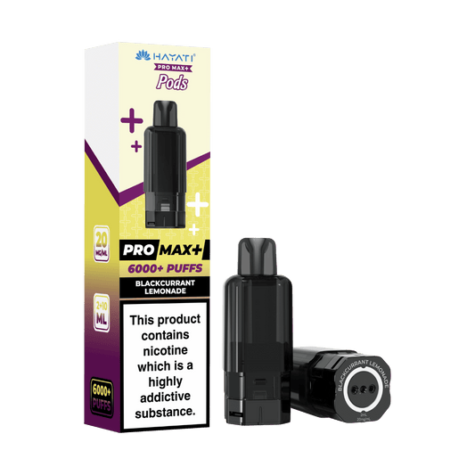 Hayati Pro Max Plus 6000 Prefilled Pod Blackcurrant Lemonade