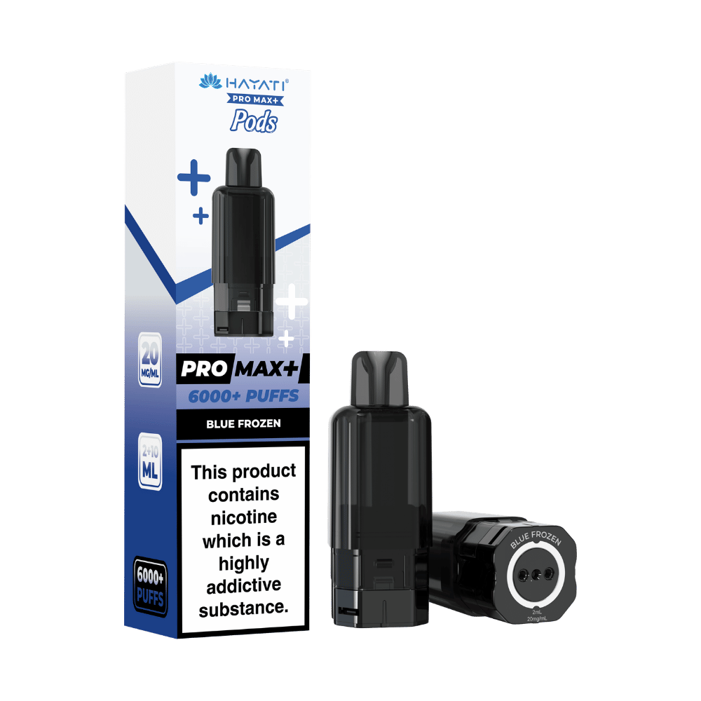 Hayati Pro Max Plus 6000 Prefilled Pod Blue Frozen