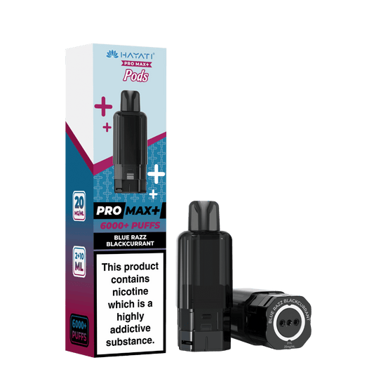 Hayati Pro Max Plus 6000 Prefilled Pod Blue Razz Blackcurrant