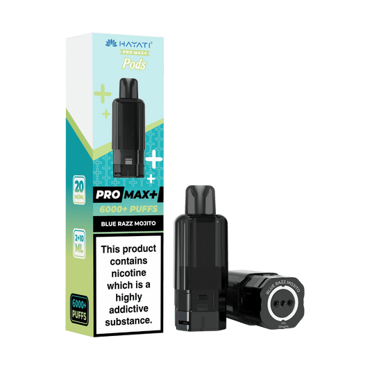 Hayati Pro Max Plus 6000 Prefilled Pod Blue Razz Mojito