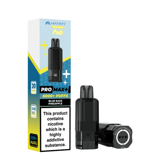 Hayati Pro Max Plus 6000 Prefilled Pod Blue Razz Pineapple