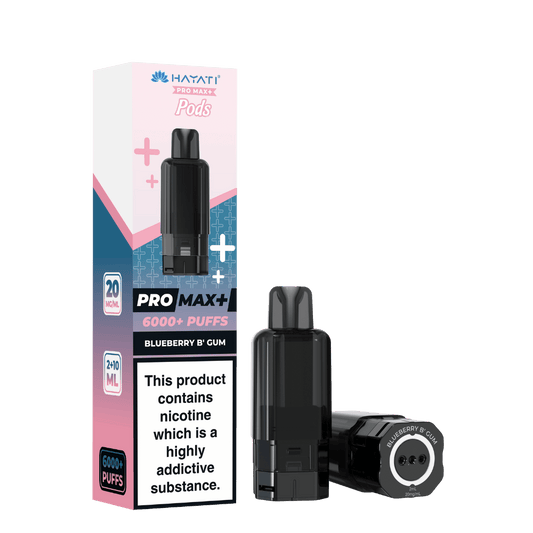 Hayati Pro Max Plus 6000 Prefilled Pod Blueberry B'Gum