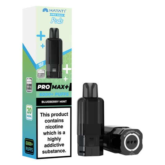 Hayati Pro Max Plus 6000 Prefilled Pod Blueberry Mint