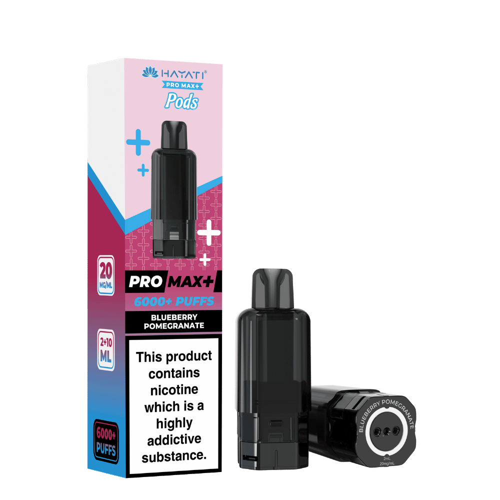 Hayati Pro Max Plus 6000 Prefilled Pod Blueberry Pomegranate