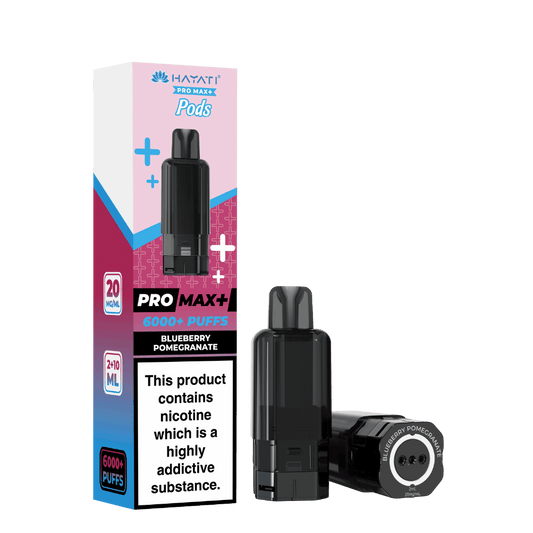 Hayati Pro Max Plus 6000 Prefilled Pod Blueberry Pomegranate