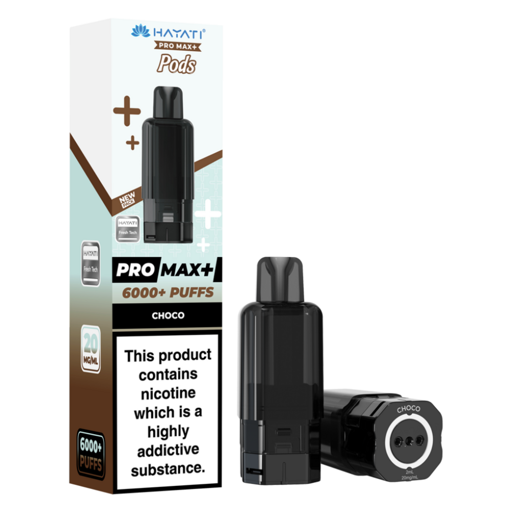 Hayati Pro Max Plus 6000 Prefilled Pod Choco