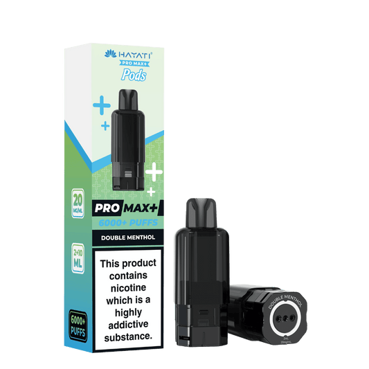 Hayati Pro Max Plus 6000 Prefilled Pod Double Menthol