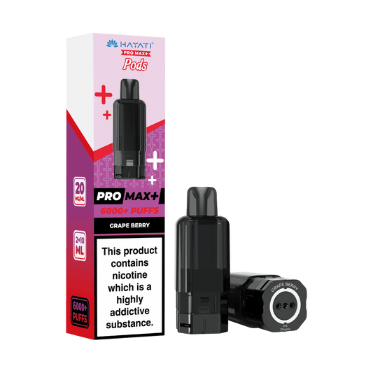 Hayati Pro Max Plus 6000 Prefilled Pod Grape Berry