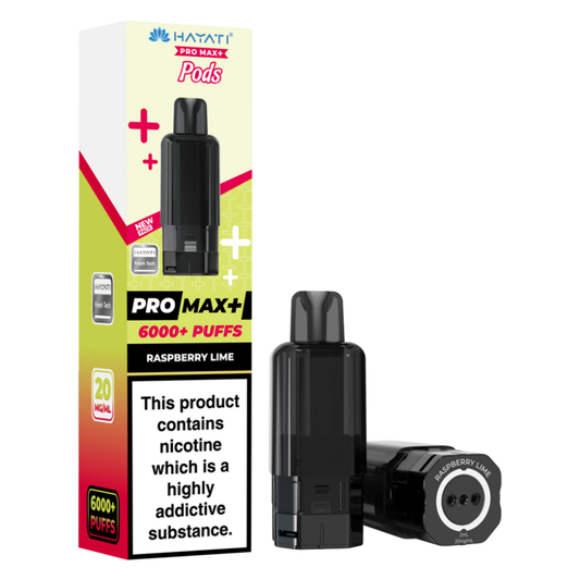 Hayati Pro Max Plus 6000 Prefilled Pod Raspberry Lime