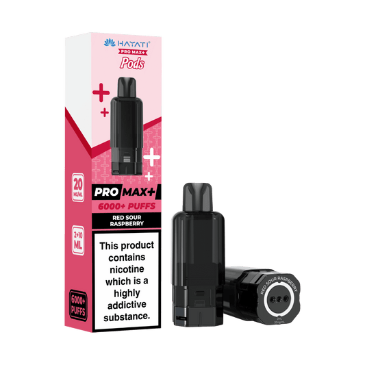 Hayati Pro Max Plus 6000 Prefilled Pod Red Sour Raspberry