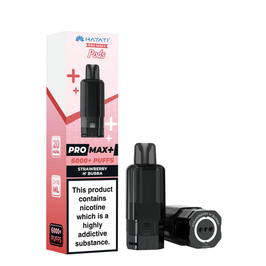 Hayati Pro Max Plus 6000 Prefilled Pod Strawberry H'Bubba