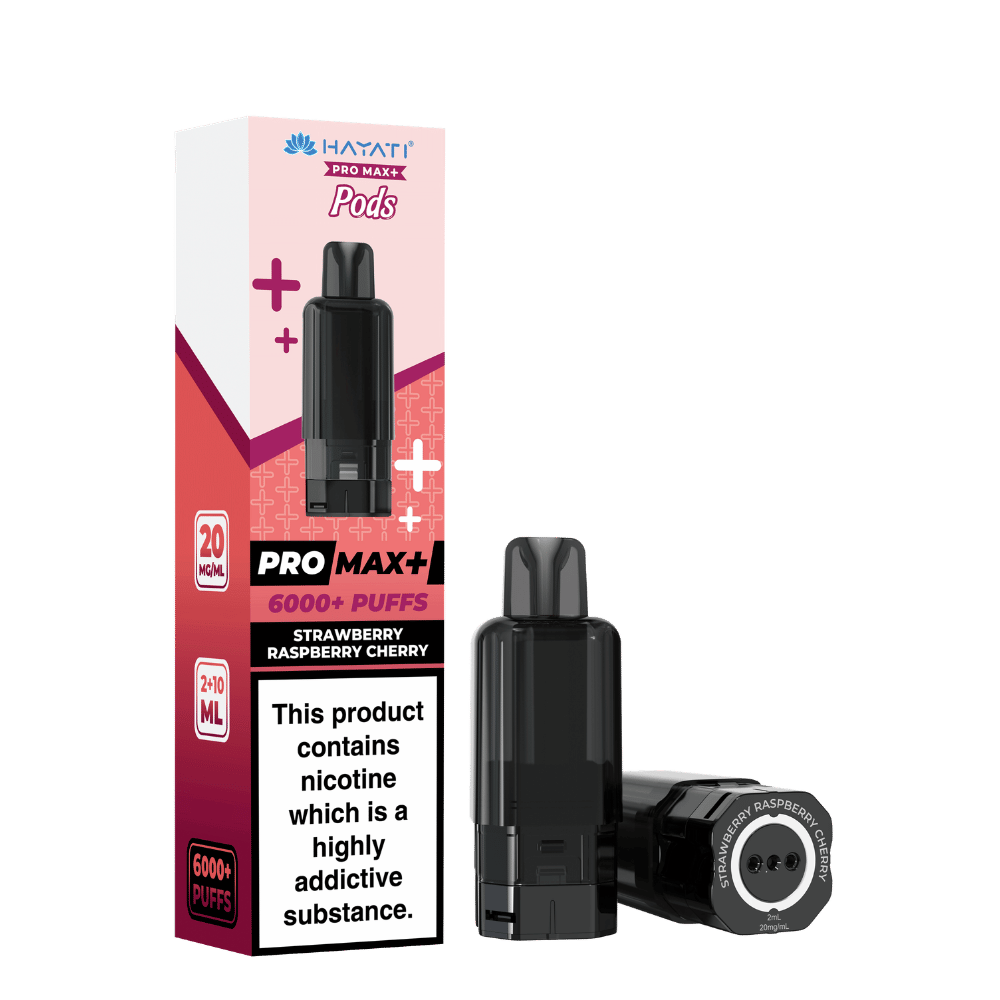 Hayati Pro Max Plus Refill Pod Strawberry Raspberry Cherry Hayati Pro Max Plus Refill Pod Strawberry Raspberry Cherry