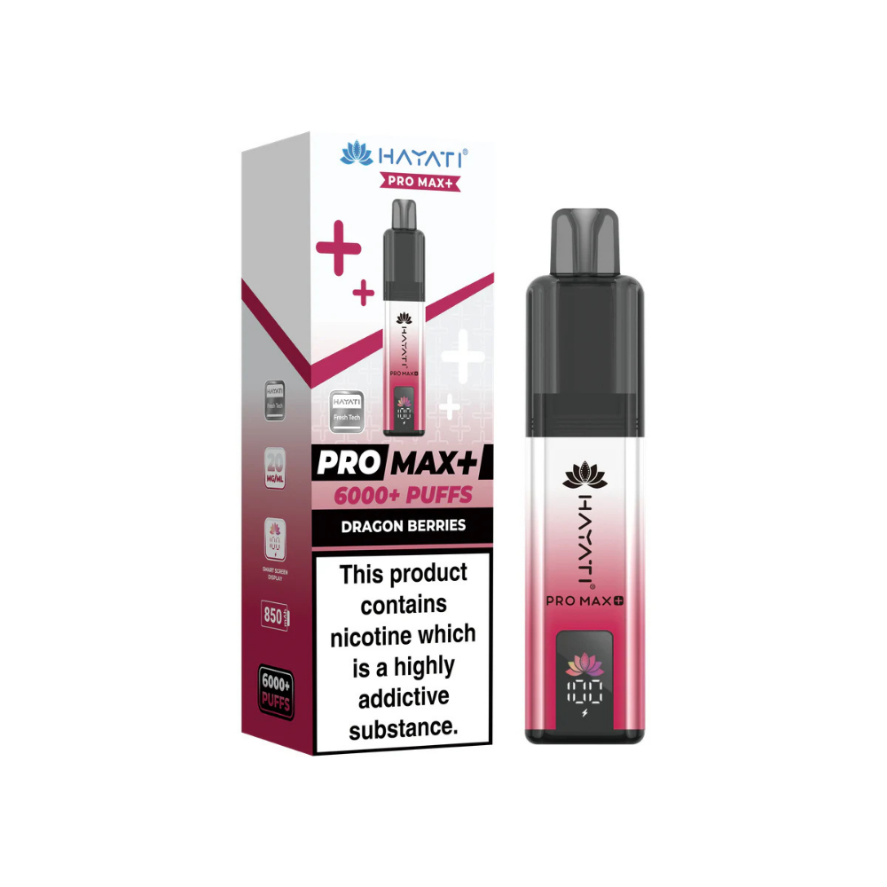 Hayati Pro Max Plus 6000 Puffs Dragon Berries