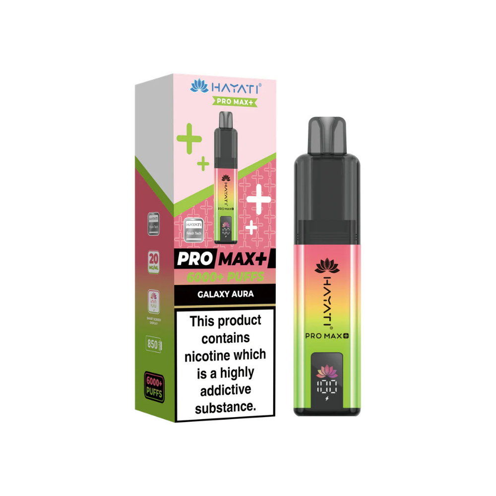 Hayati Pro Max Plus 6000 Puffs Galaxy Aura