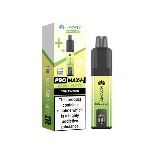 Hayati Pro Max Plus 6000 Puffs Triple Melon